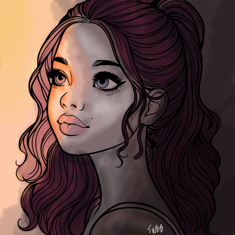 beautiful realistic girl