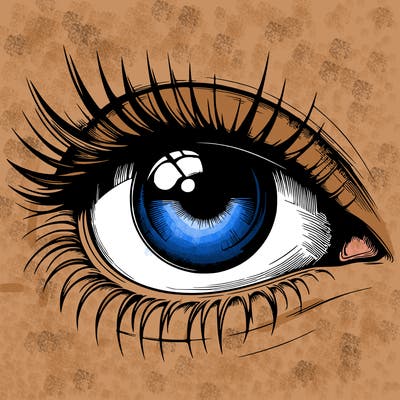 realistic eye