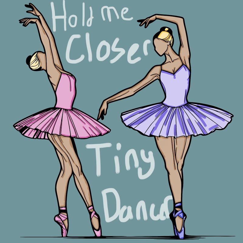 a realistic ballet dancer