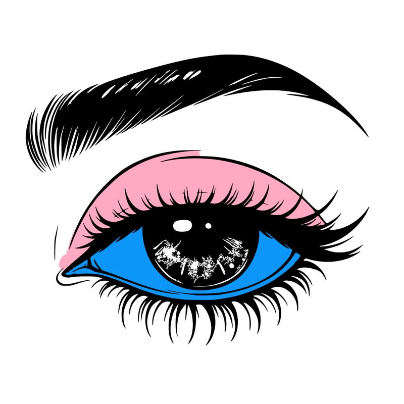 eye closed realistic