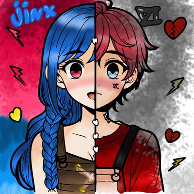 realistic girl boy split