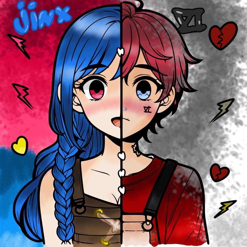 realistic girl boy split