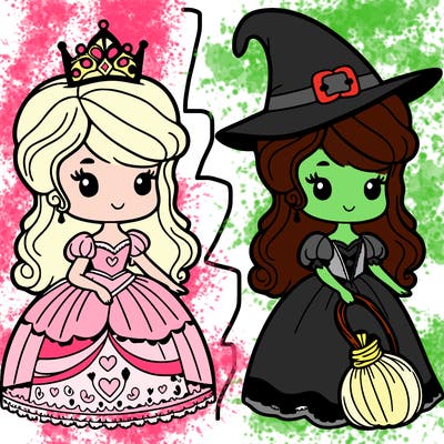 princess as a witch