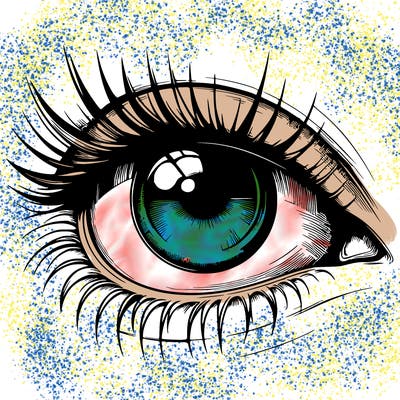 realistic eye