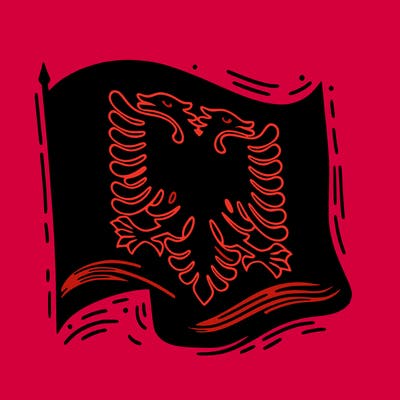 albanian flag
