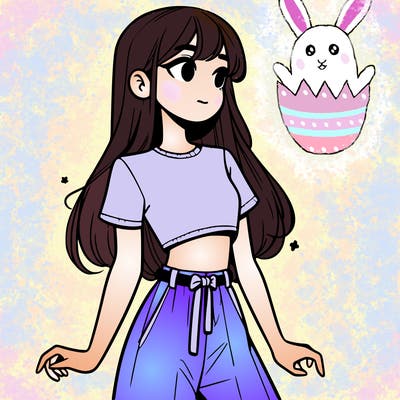 girl in a cute crop top