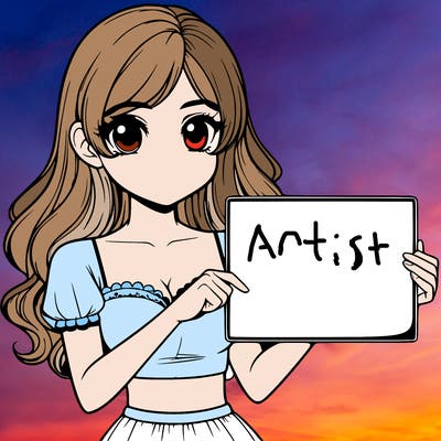 realistic pretty girl holding blank sign