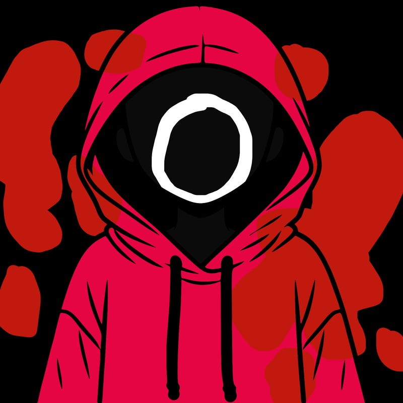 faceless girl in hoodie