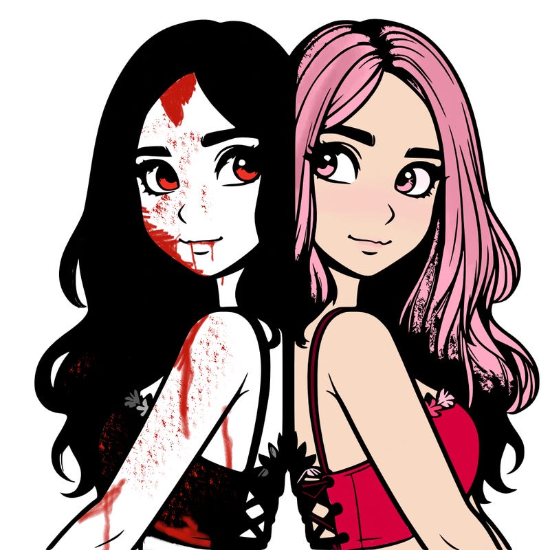 a realistic girl split