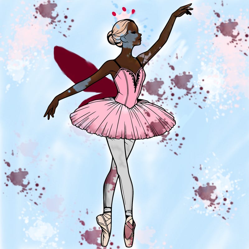 realistic ballerina