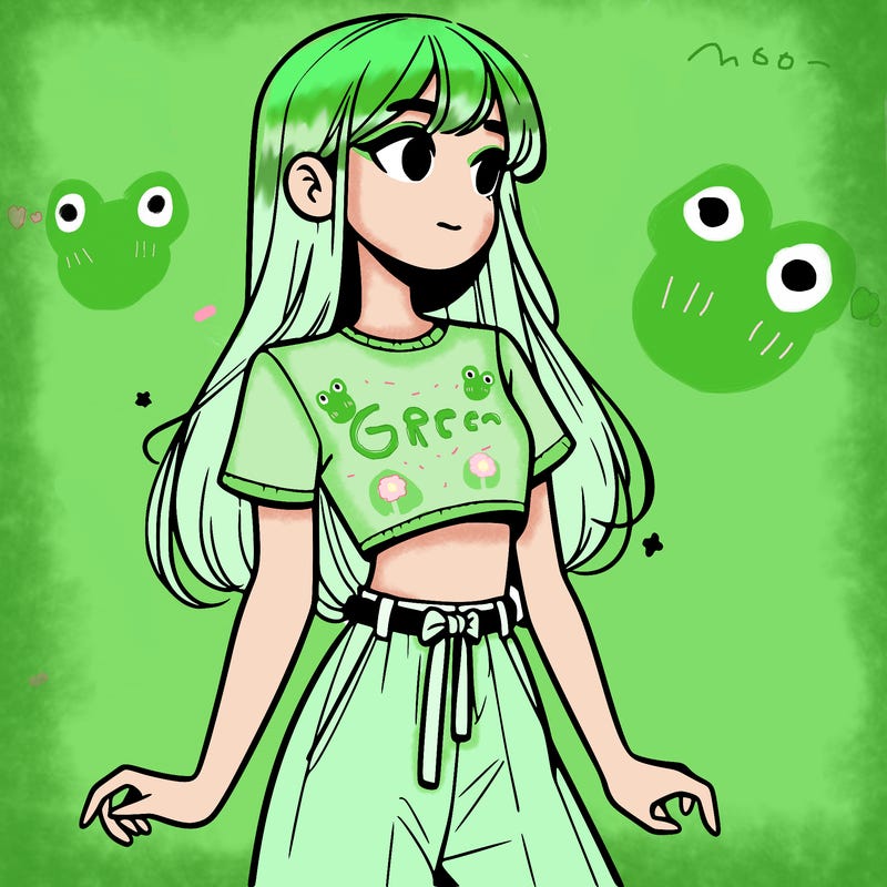 girl in a cute crop top