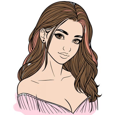 realistic woman