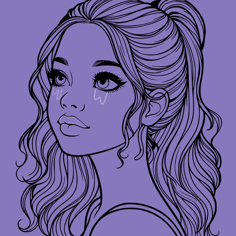 beautiful realistic girl