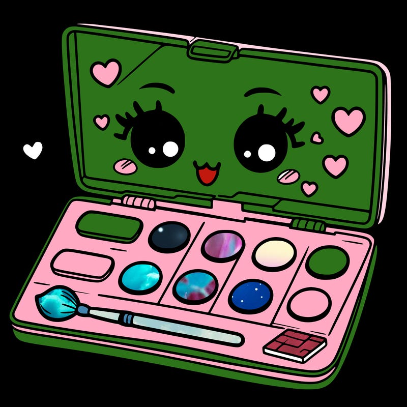 makeup pallet