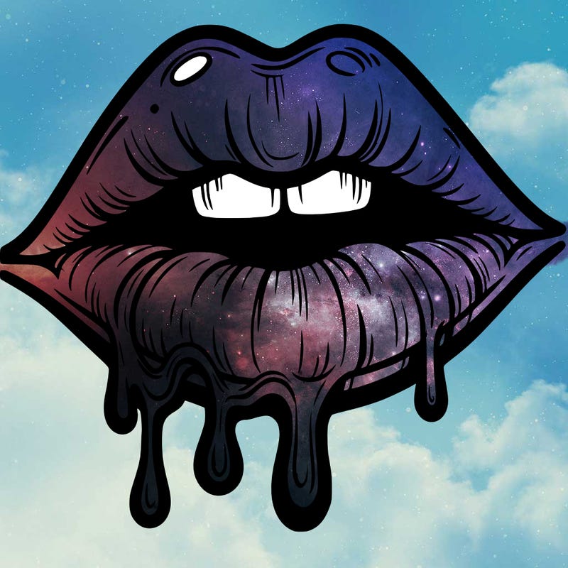 lips that look realistic and drip