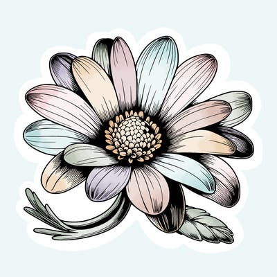 realistic flower