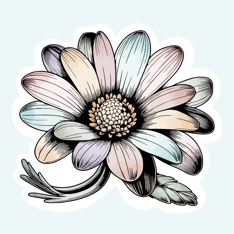 realistic flower