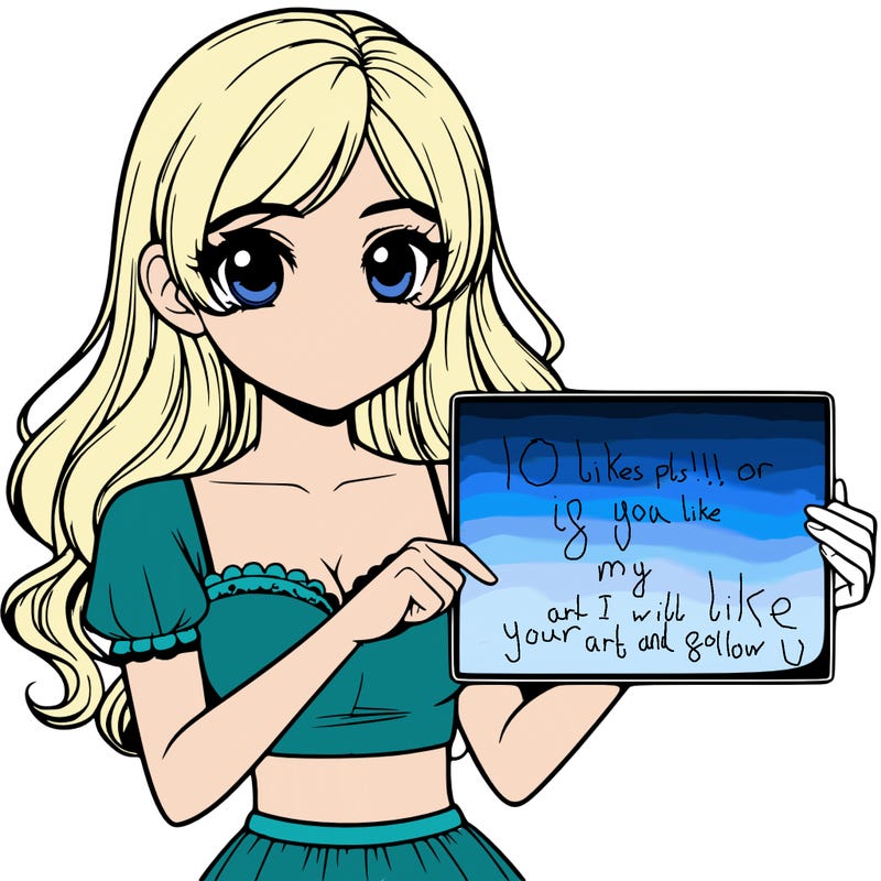 realistic pretty girl holding blank sign