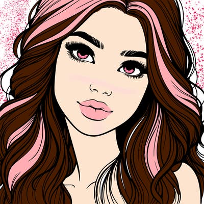 beautiful realistic girl