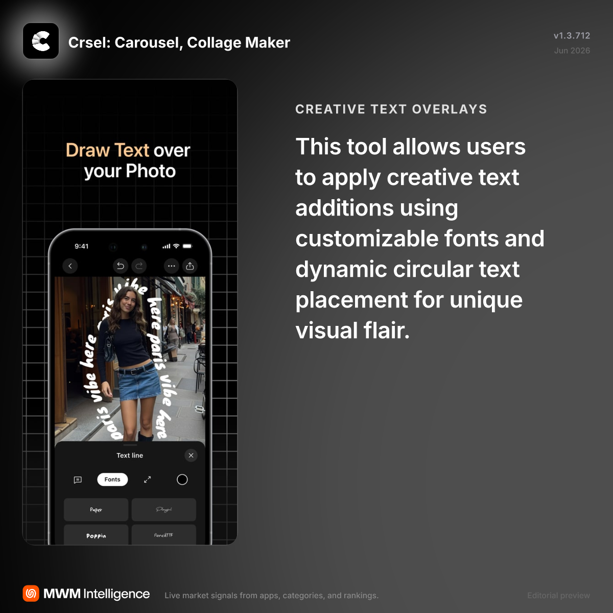 Crsel: Carousel, Collage Maker - Photo & Video App | MWM