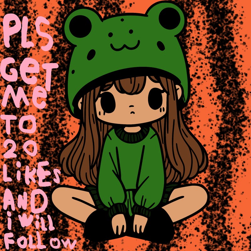 a girl wearing a frog hat and some frog socks