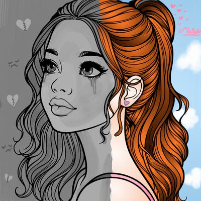 beautiful realistic girl