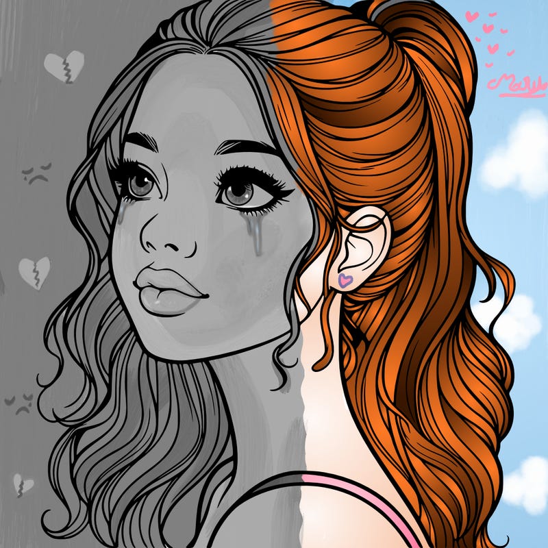 beautiful realistic girl