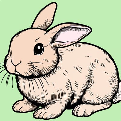 realistic bunny