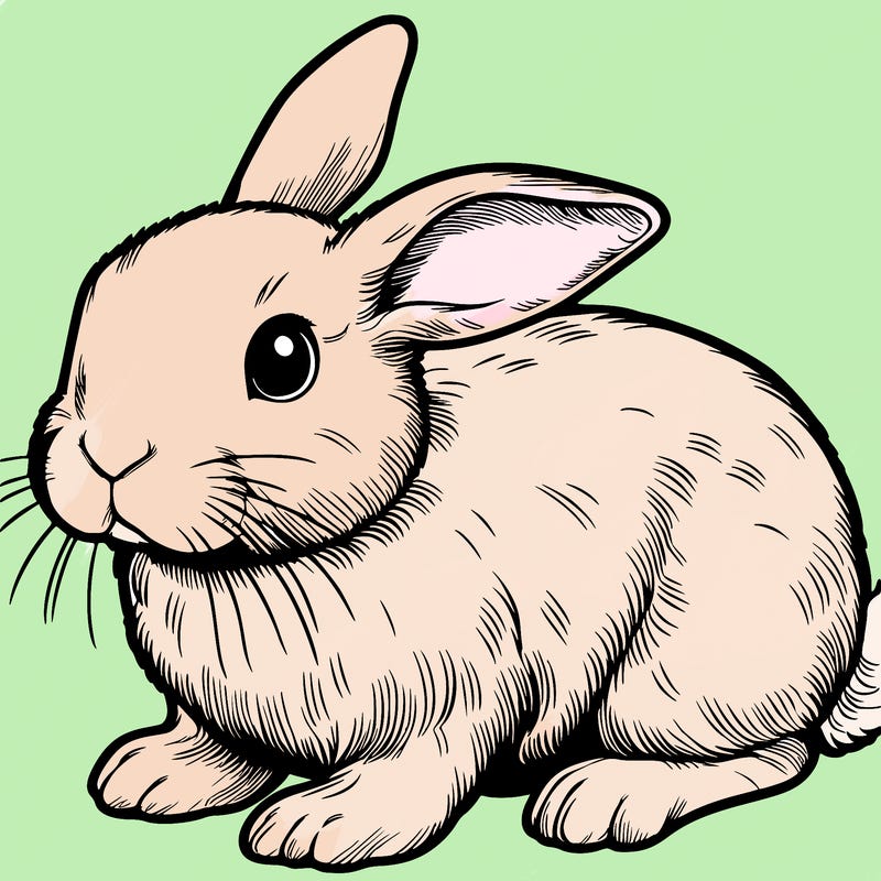 realistic bunny