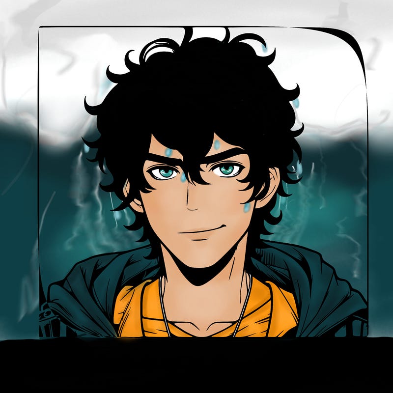 percy jackson anime realistic