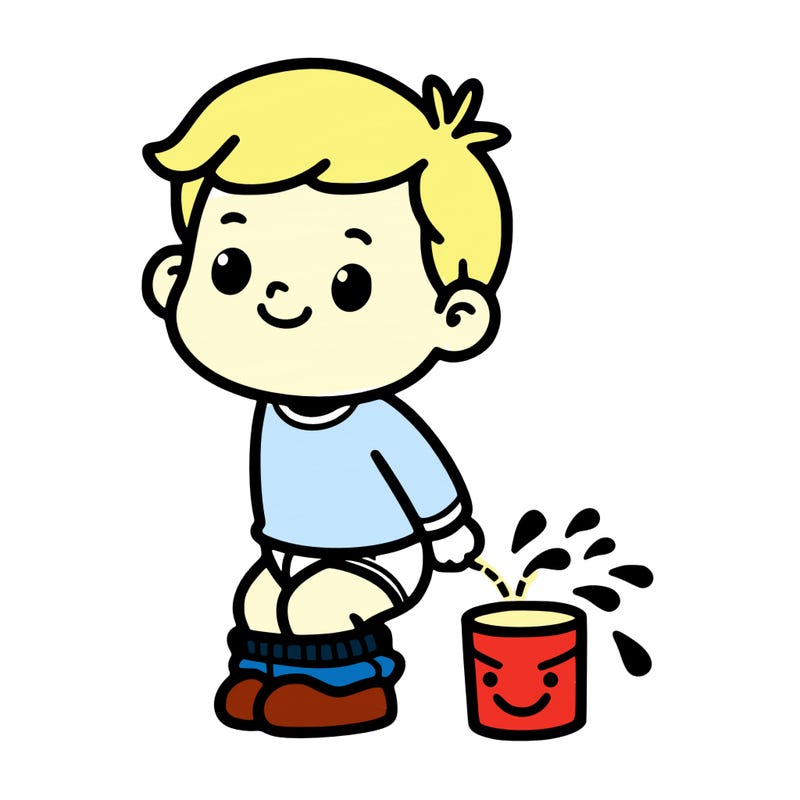 toddler peeing pants