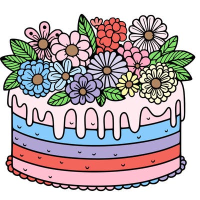 cake flowers