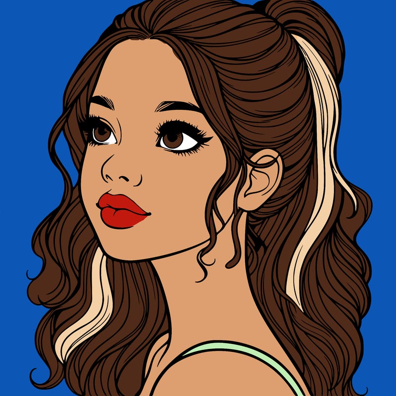 beautiful realistic girl