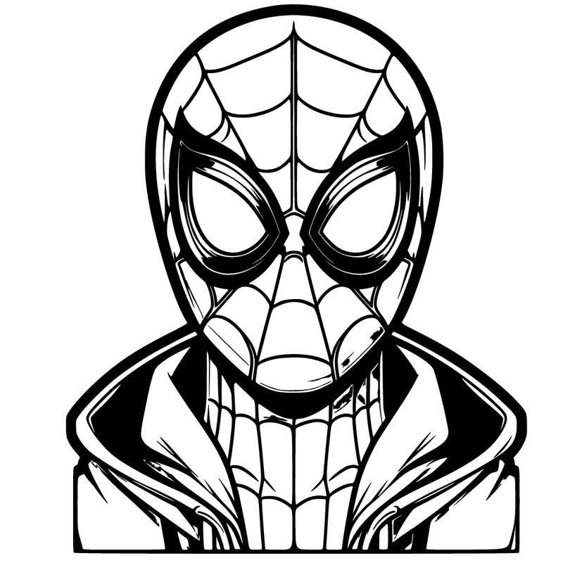 realistic, no mask spider-man