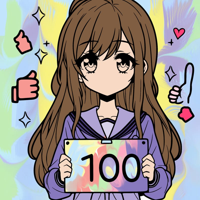 can we get 100 likes anime girl