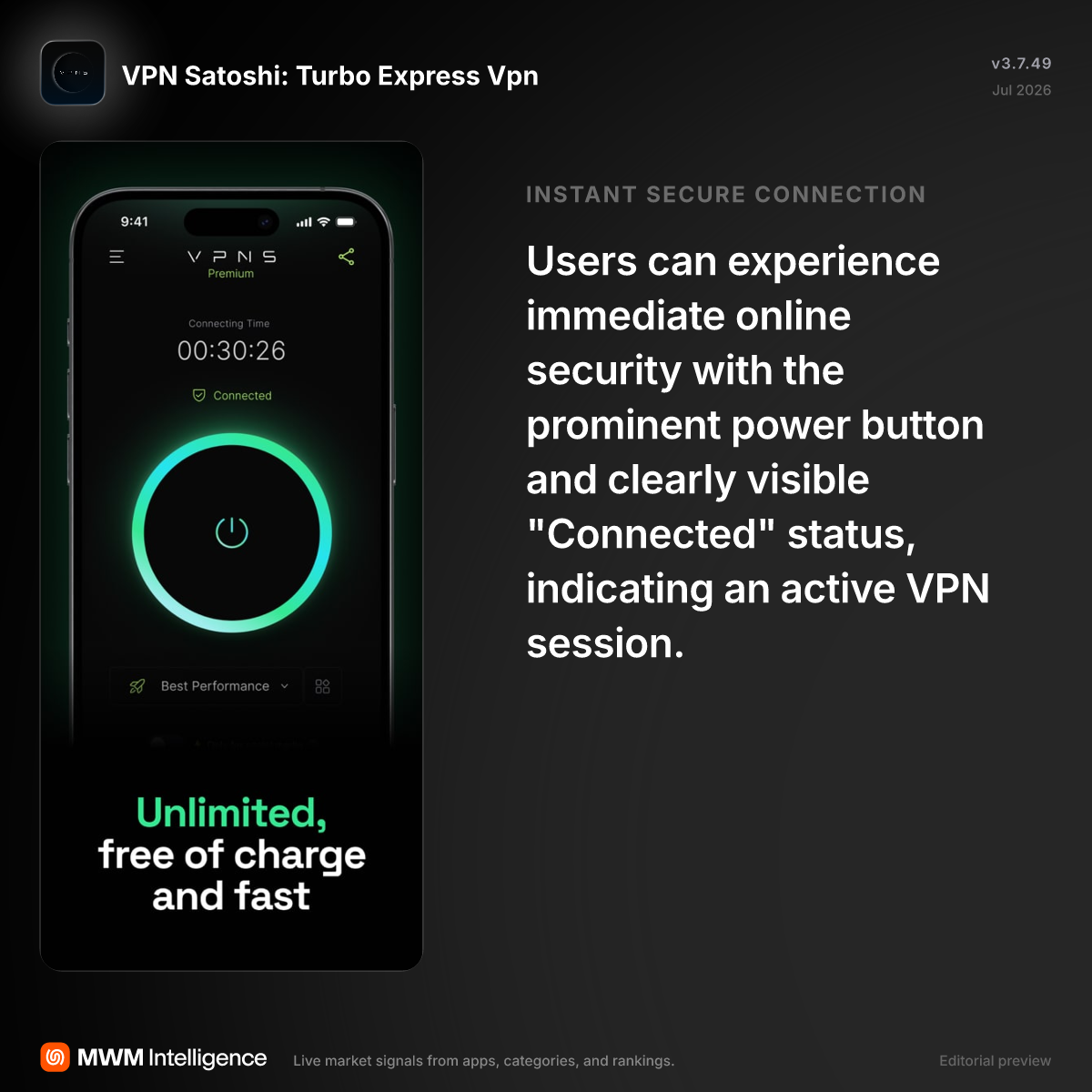 VPN Satoshi: Turbo Express Vpn - Utilities App | MWM