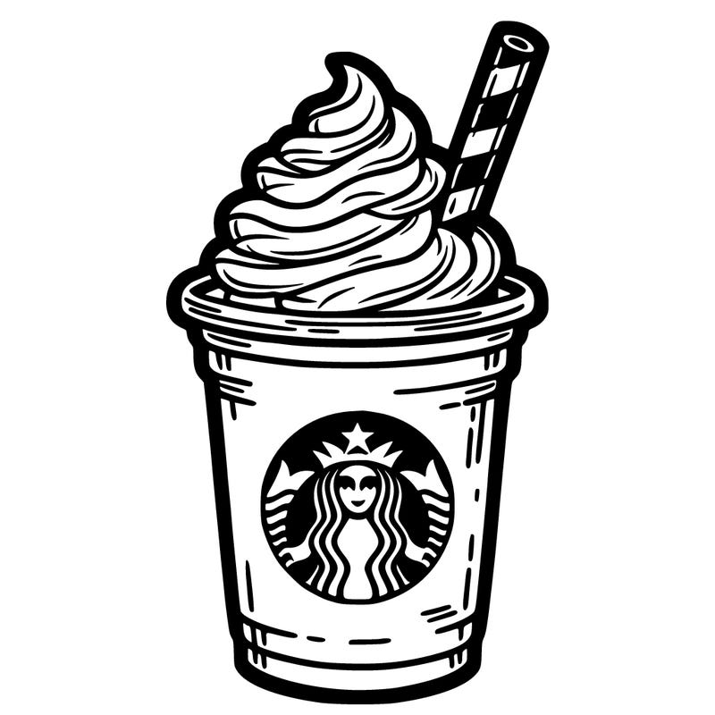 starbucks frappuccino with whipped cream