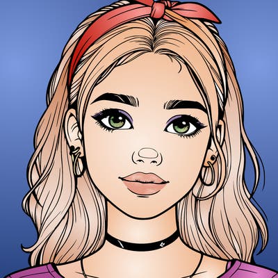 realistic teenage girl