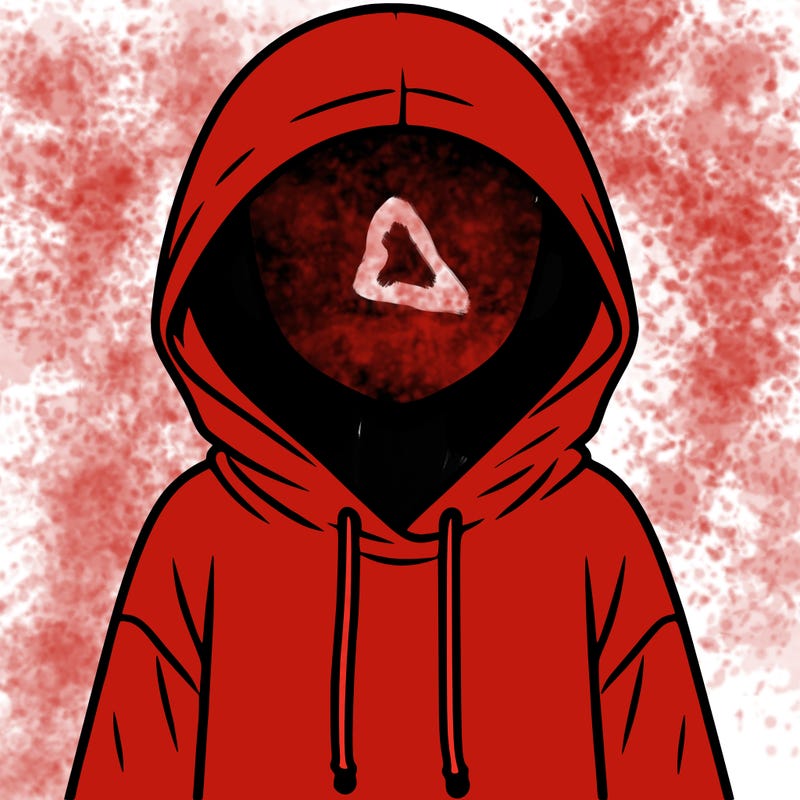 faceless girl in hoodie