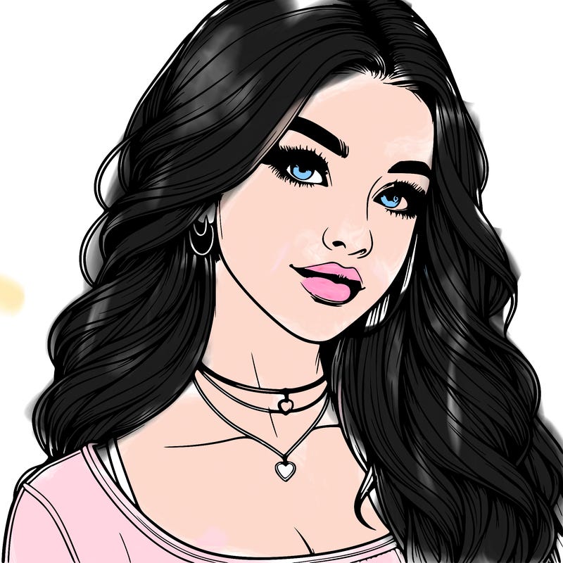 detailed realistic girl