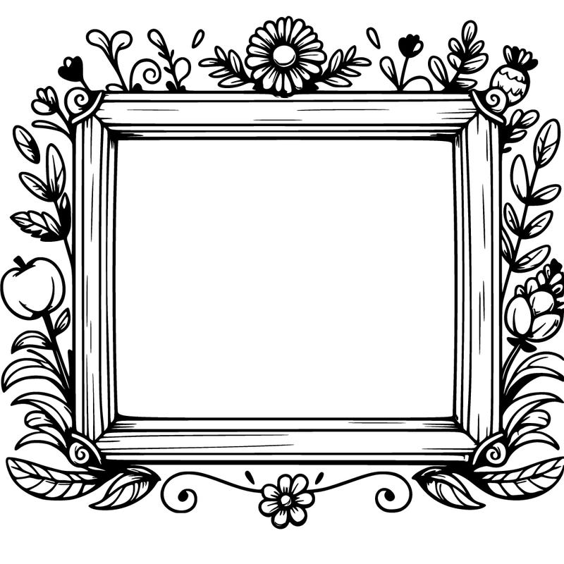 blank frame