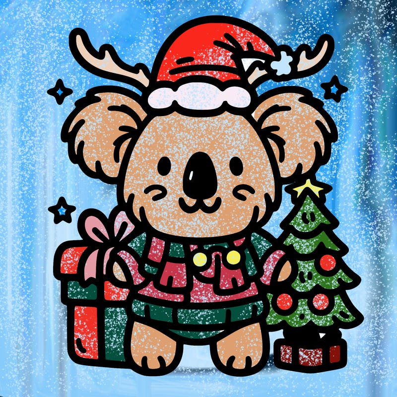 christmas koala