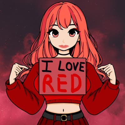 girl holding a blank sign in a long sleeve crop top