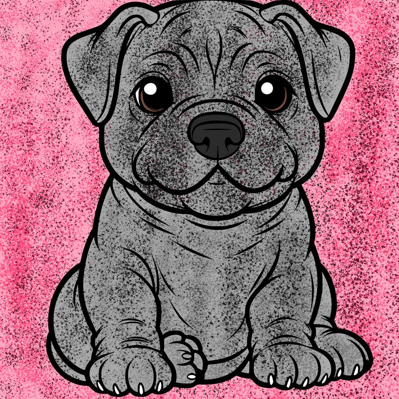amarican bully puppy cute