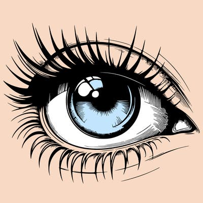 realistic eye
