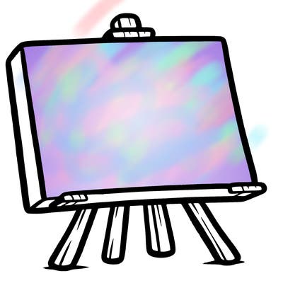 blank canvas