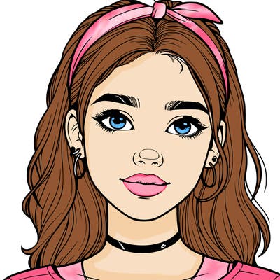 realistic teenage girl