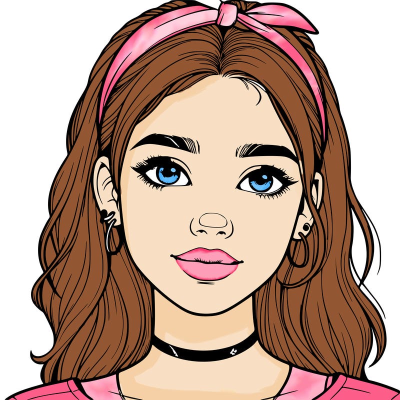 realistic teenage girl