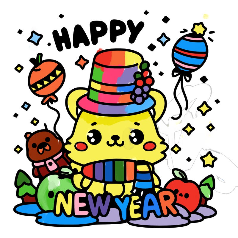 message : happy new year