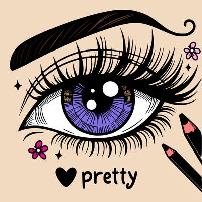 pretty eye